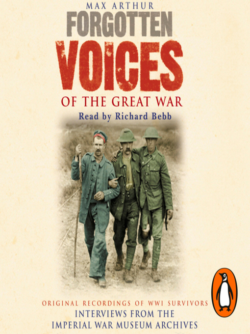 Title details for Forgotten Voices of the Great War by Max Arthur - Wait list